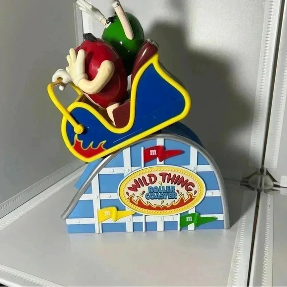 Vintage Original - 1991 MM M&M's Wild Thing Roller Coaster - Candy Dispenser - Picture 5 of 10